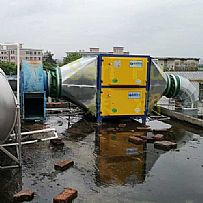 普宁20000风量油烟净化器工程